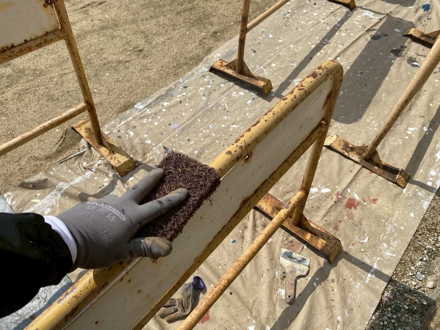 雑塗装工事