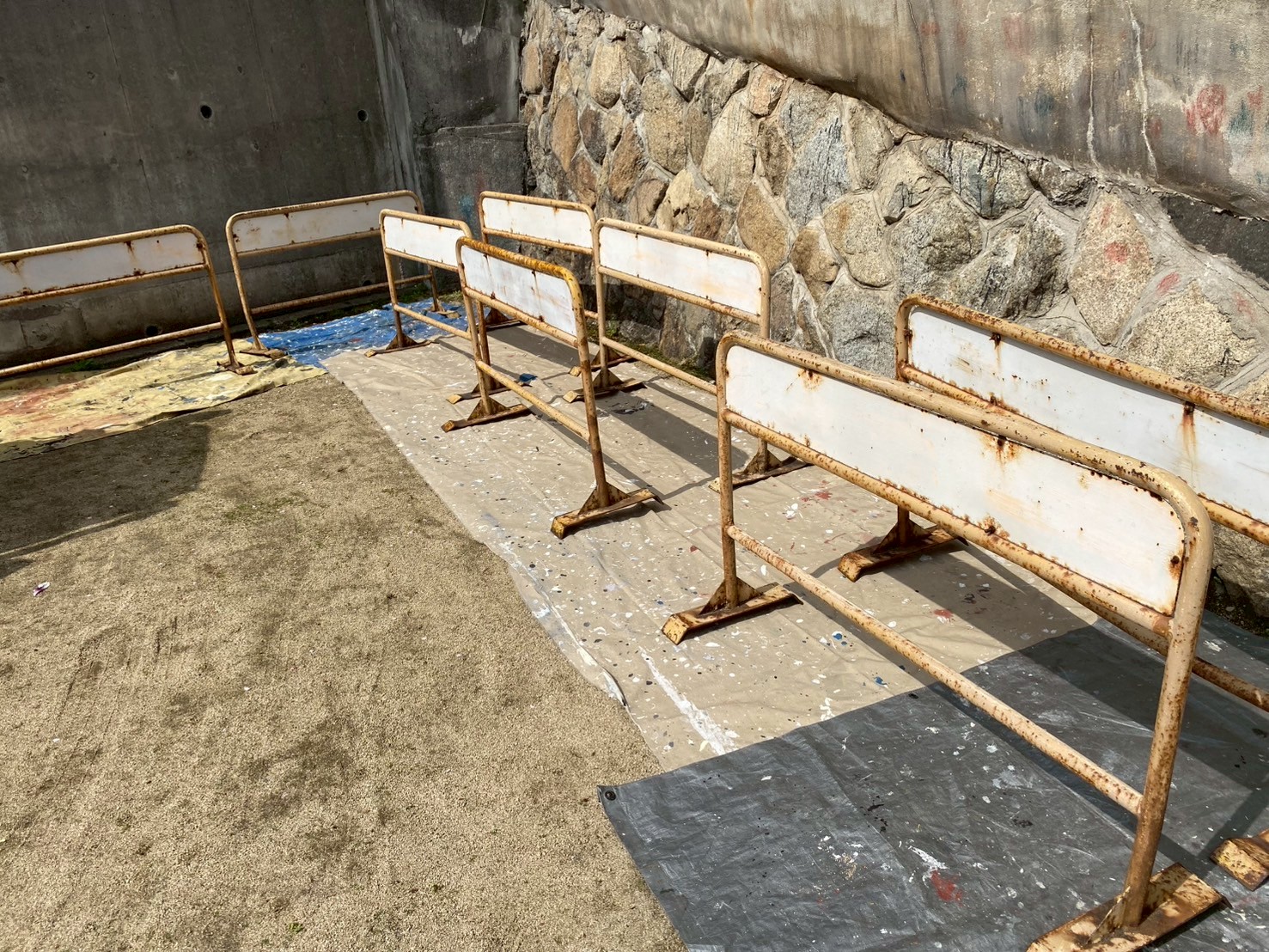 雑塗装工事
