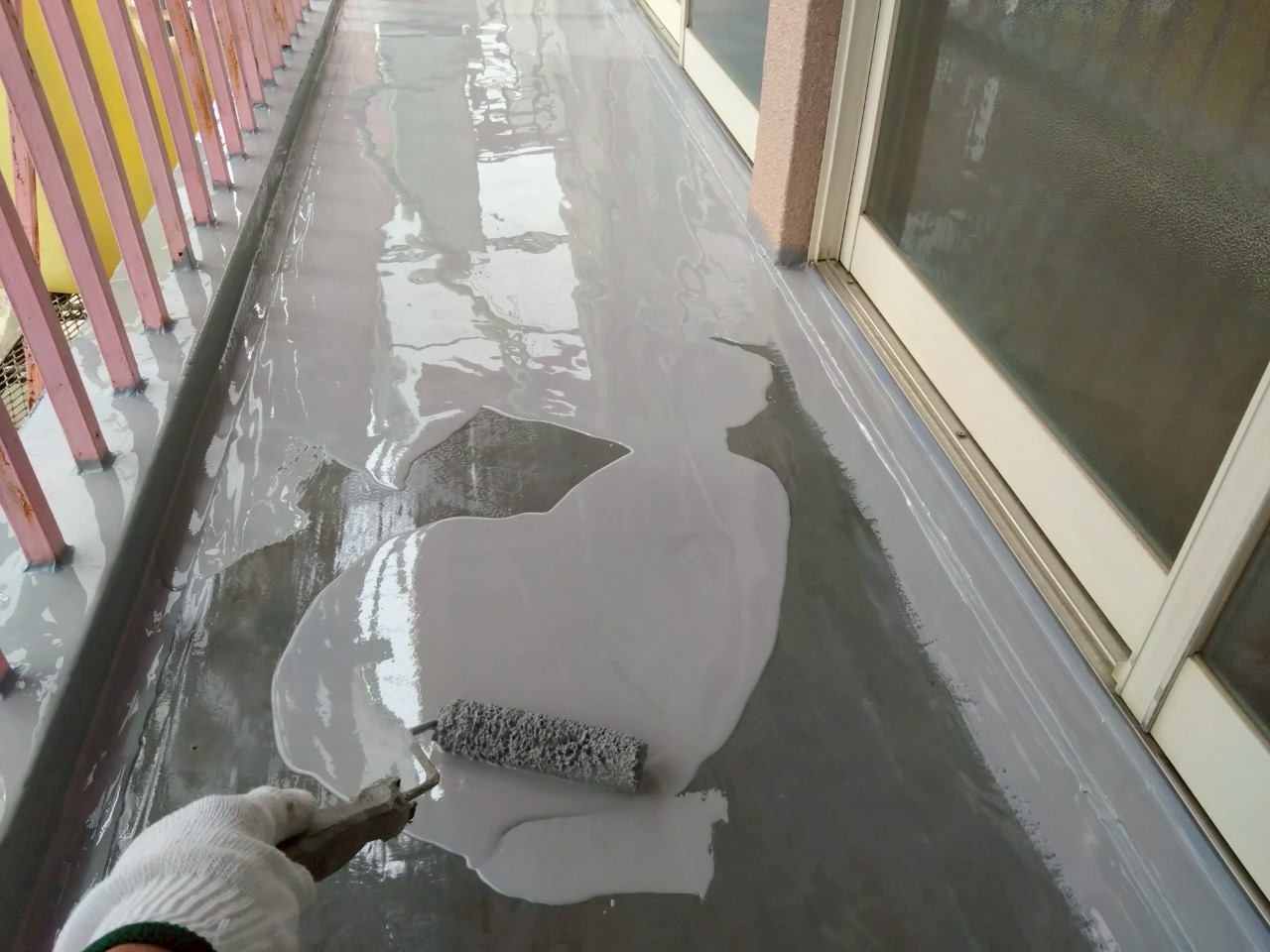バルコニー防水工事