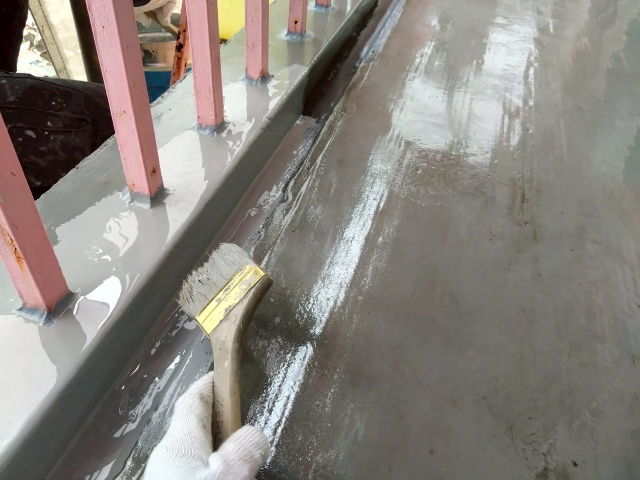 バルコニー防水工事