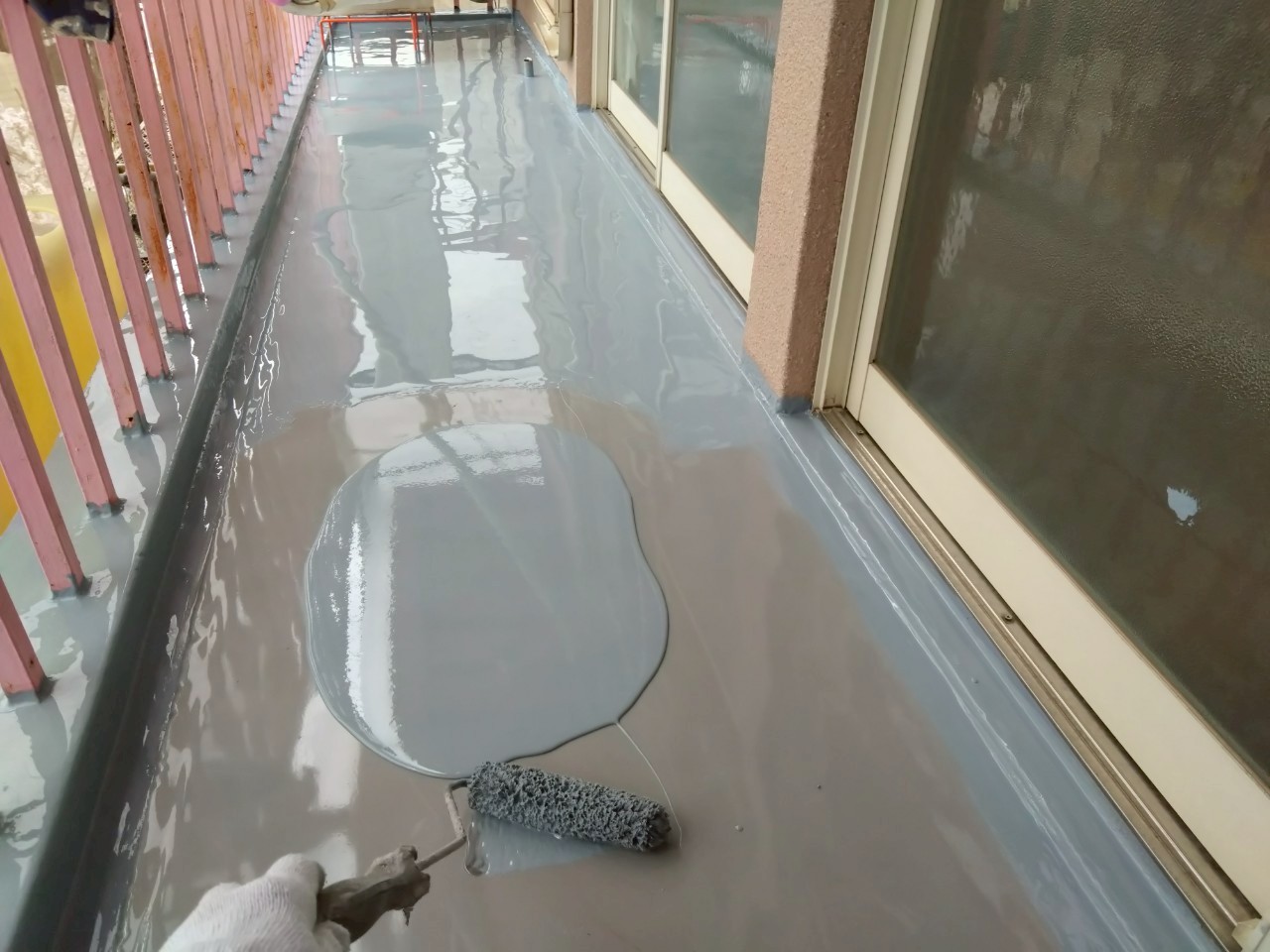 バルコニー防水工事