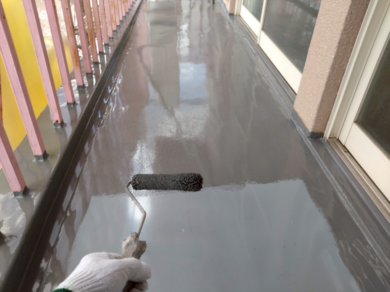 バルコニー防水工事