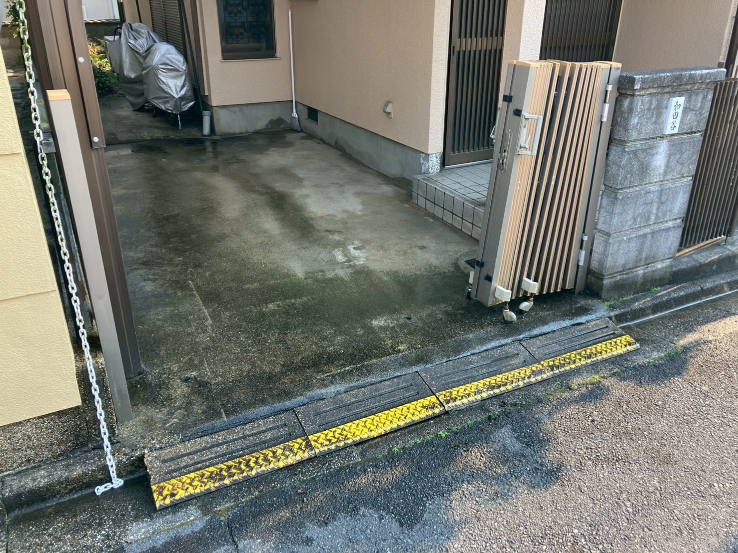 ポリカ脱着