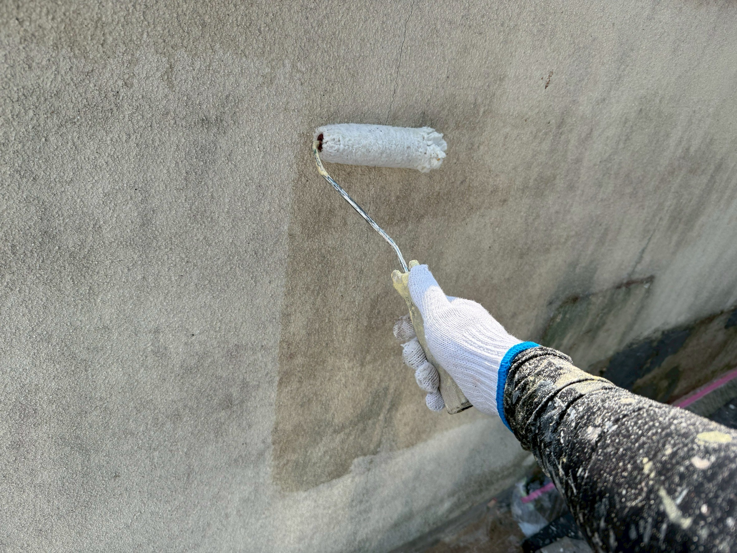 門塀塗装工事