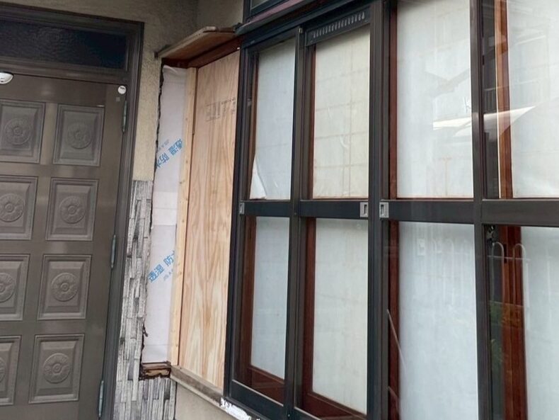 雨戸戸袋交換工事