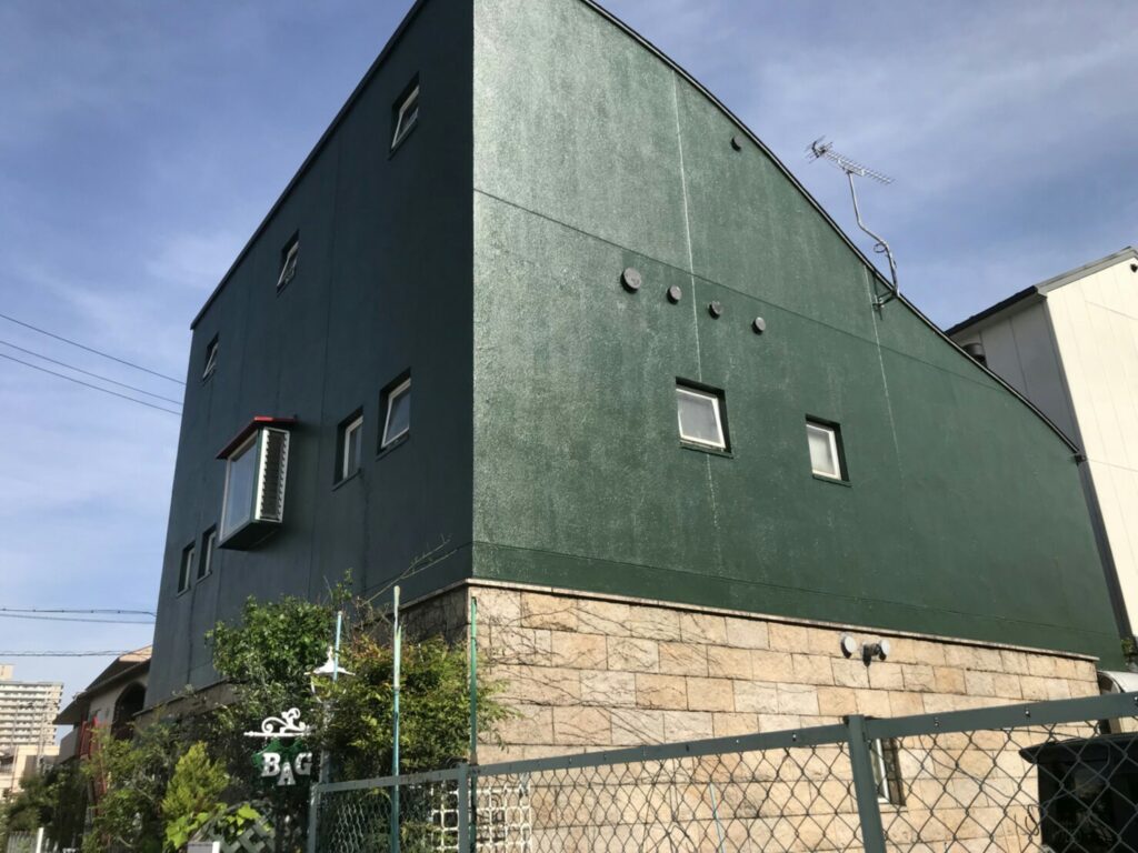 長岡京市　ルーチェカンパニー様　外壁塗装工事、コーキング工事