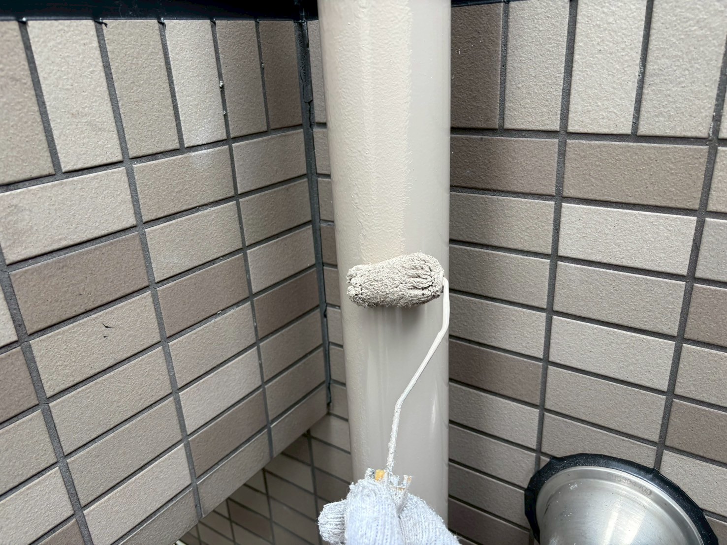 塗装工事（雨とい）