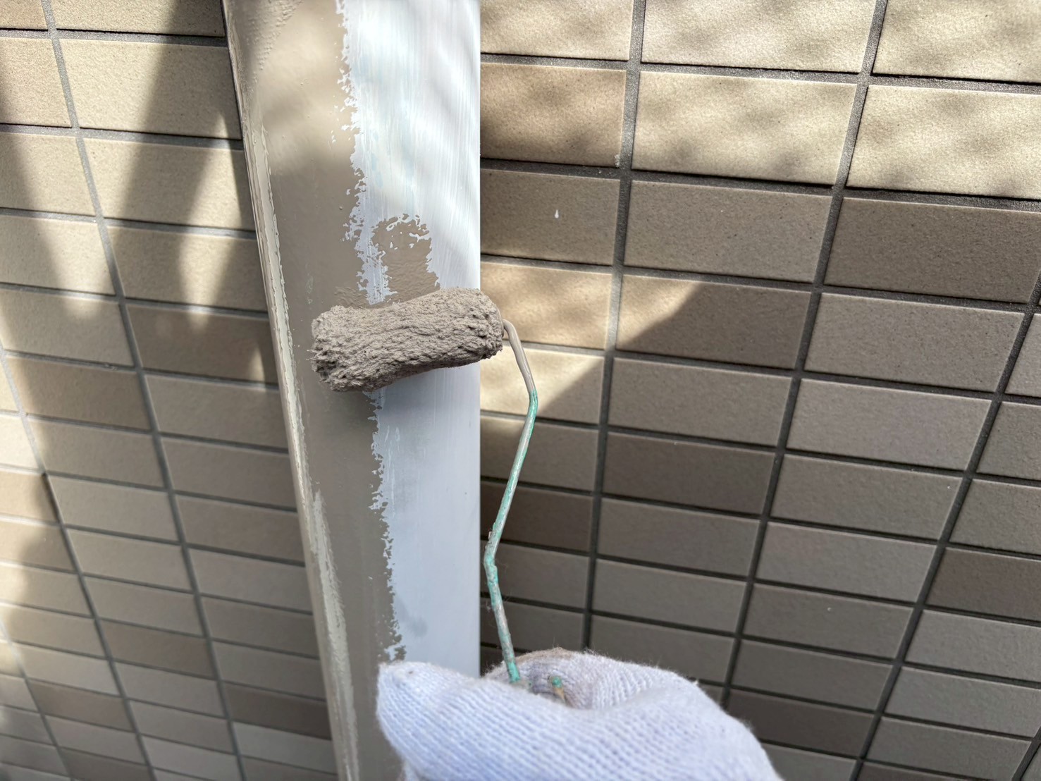 塗装工事（雨とい）