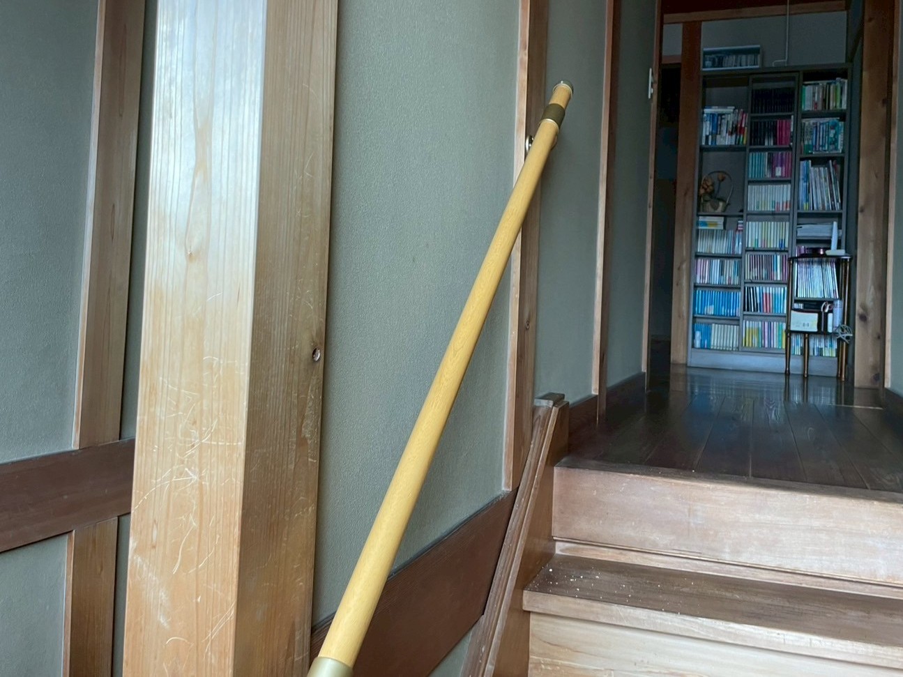 階段手摺取り付け工事