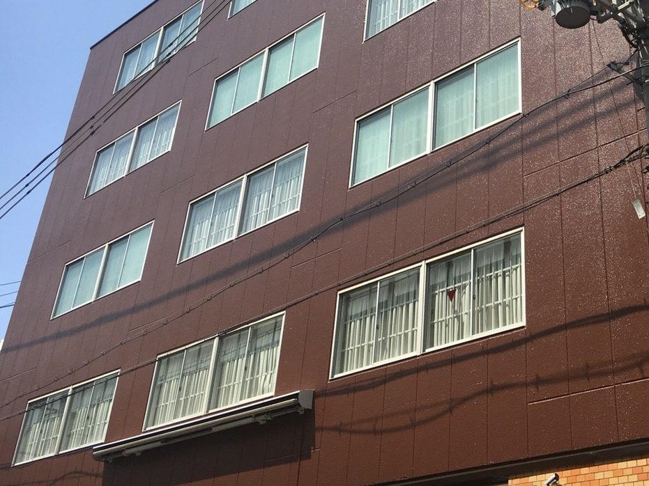 浪速区　大阪南美術会館様　外壁塗装工事