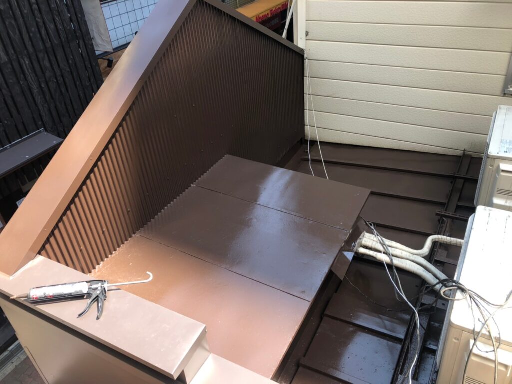 阿倍野区　I様邸　塗装、板金工事