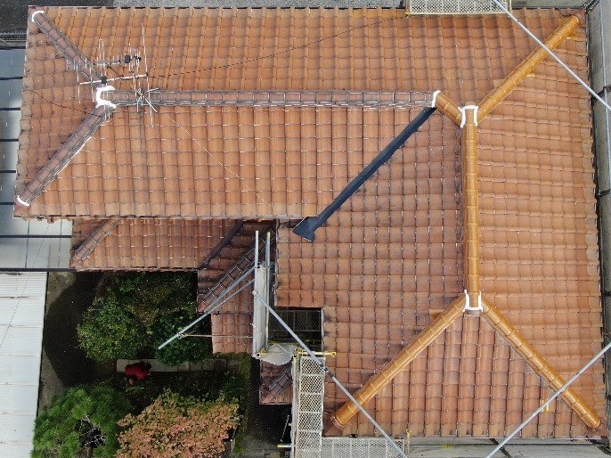 上牧町　S様邸　雨漏り修理工事