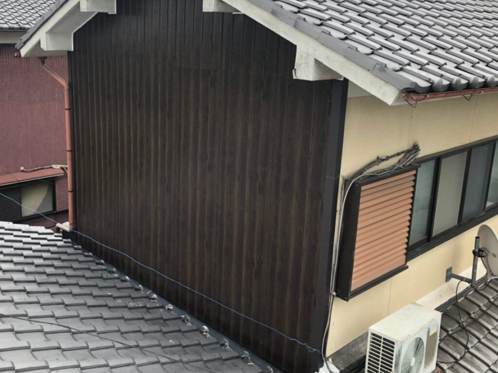 谷入れ替え工事及びプリント鋼板工事