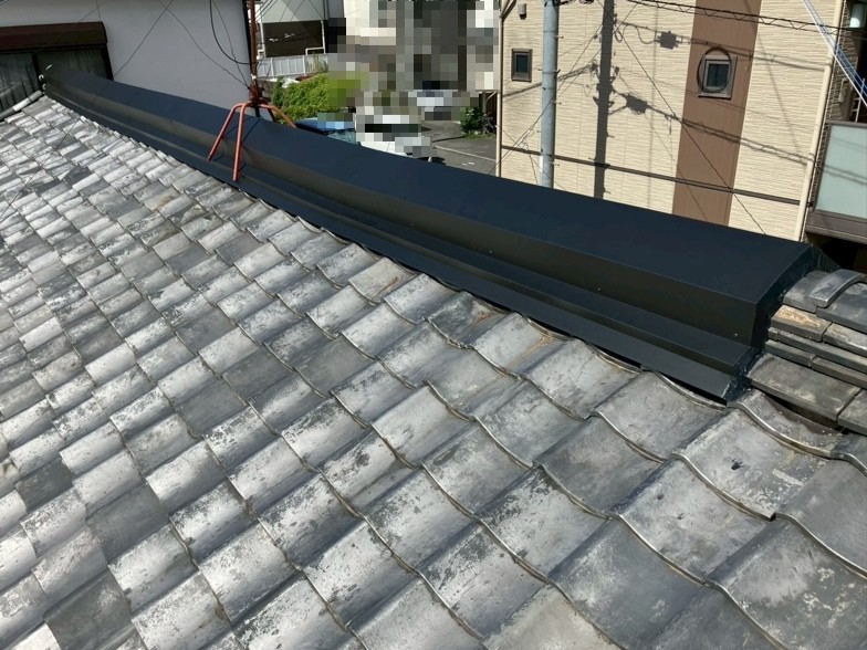 棟板金取り付け工事