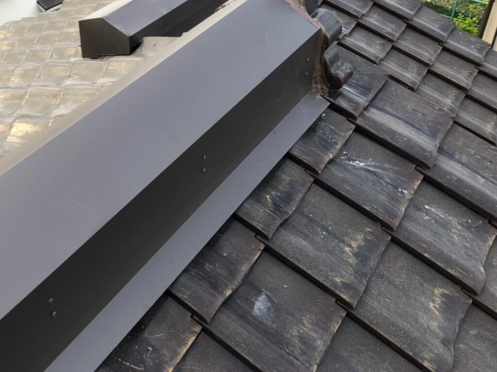 広陵町　M様邸　棟板金カバー工事