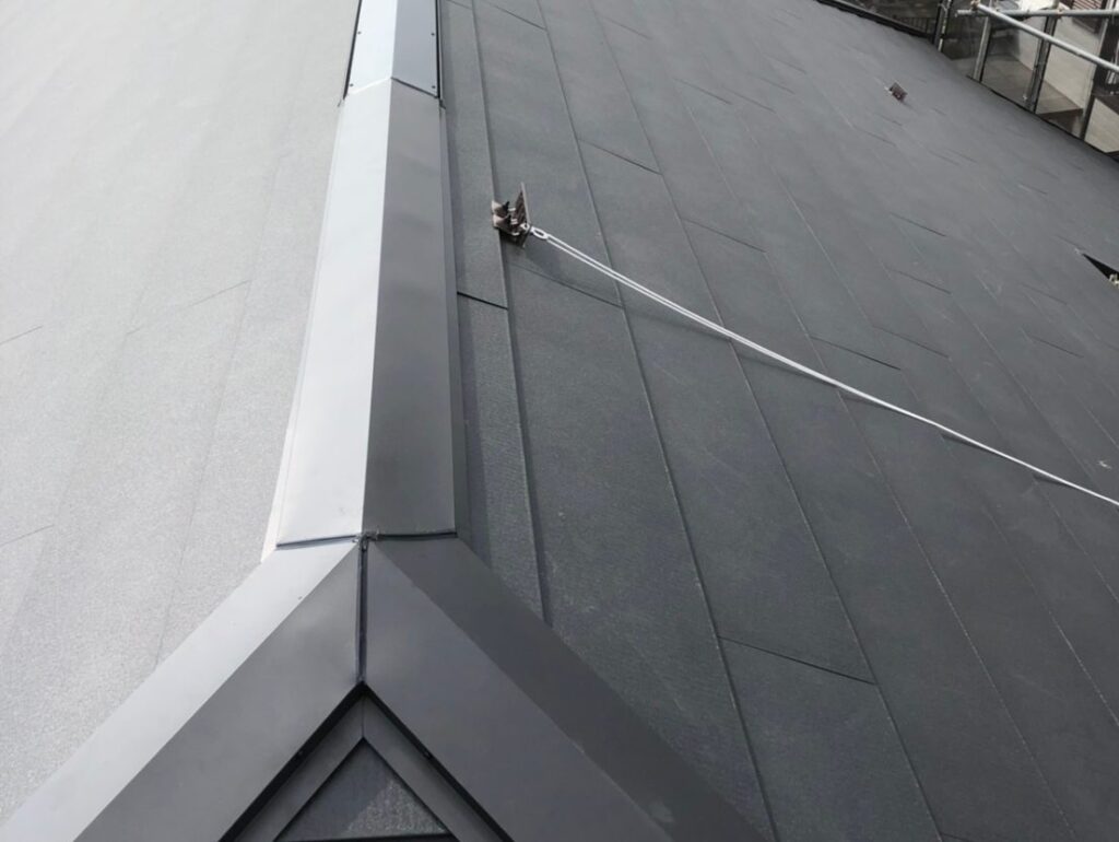 枚方市　S様　台風被害　棟板金修繕工事