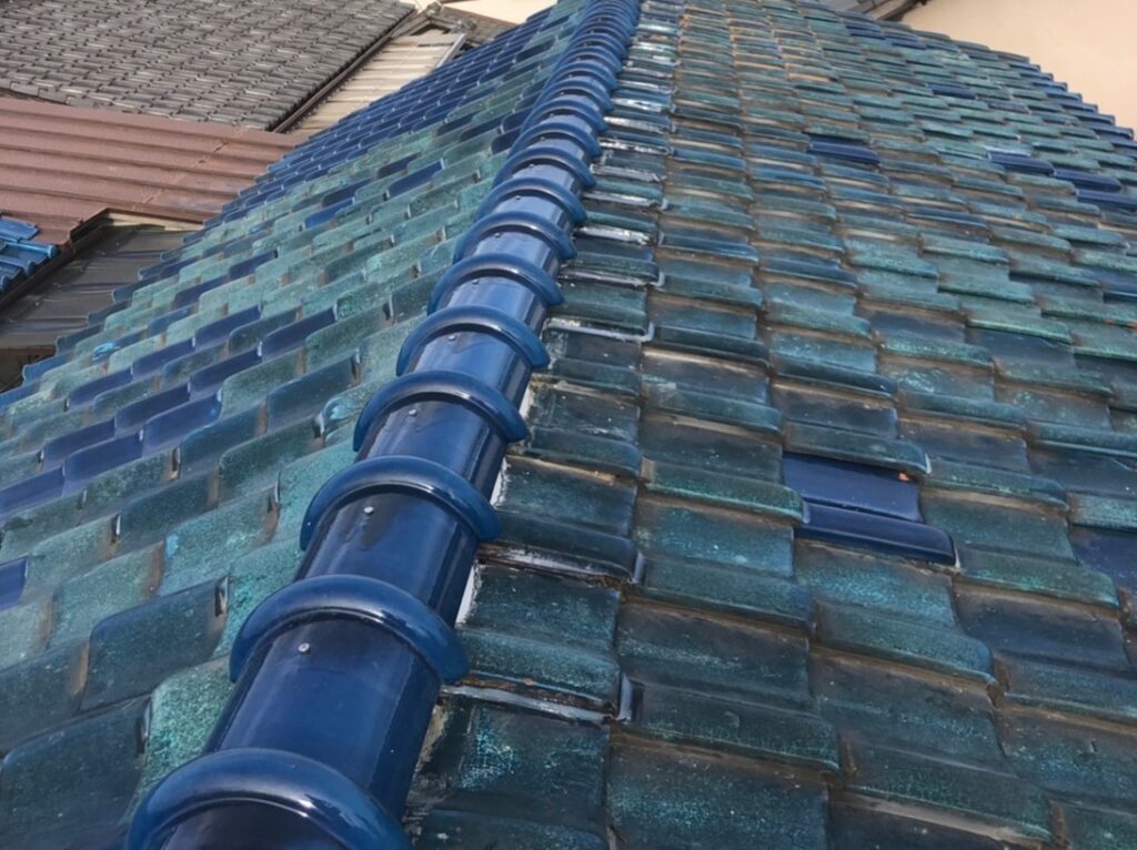 藤井寺市　山下様邸　屋根修理工事＋応急UVシート巻き