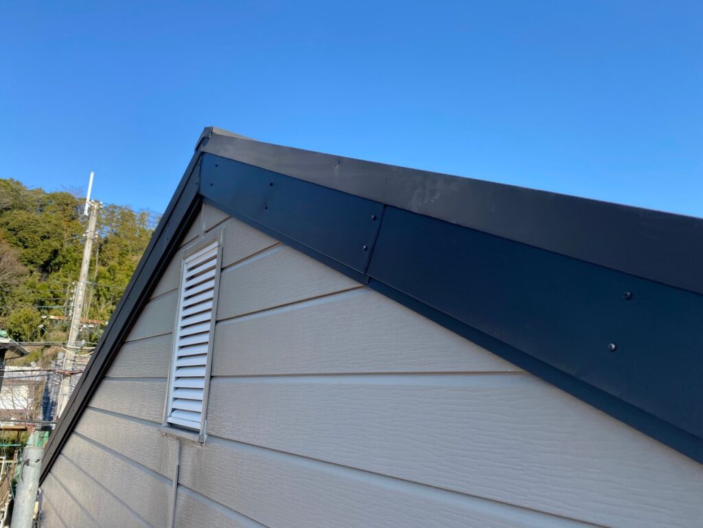 大淀町　S様邸　強風被害修理工事