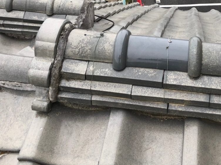 天理市 Y様邸 台風被害修理工事