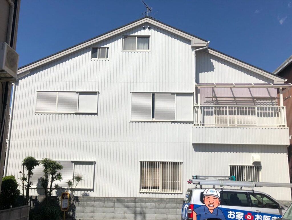 八尾市　K様邸　外壁工事