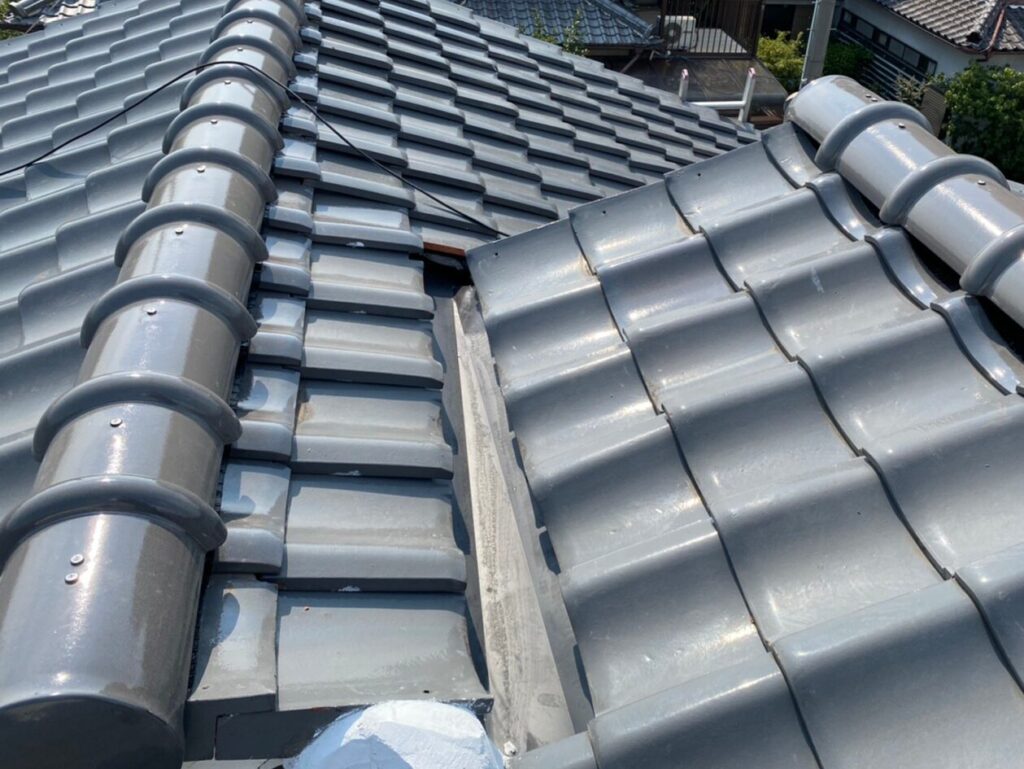 八尾市　H様邸　7寸丸強化棟工事（乾式工法）