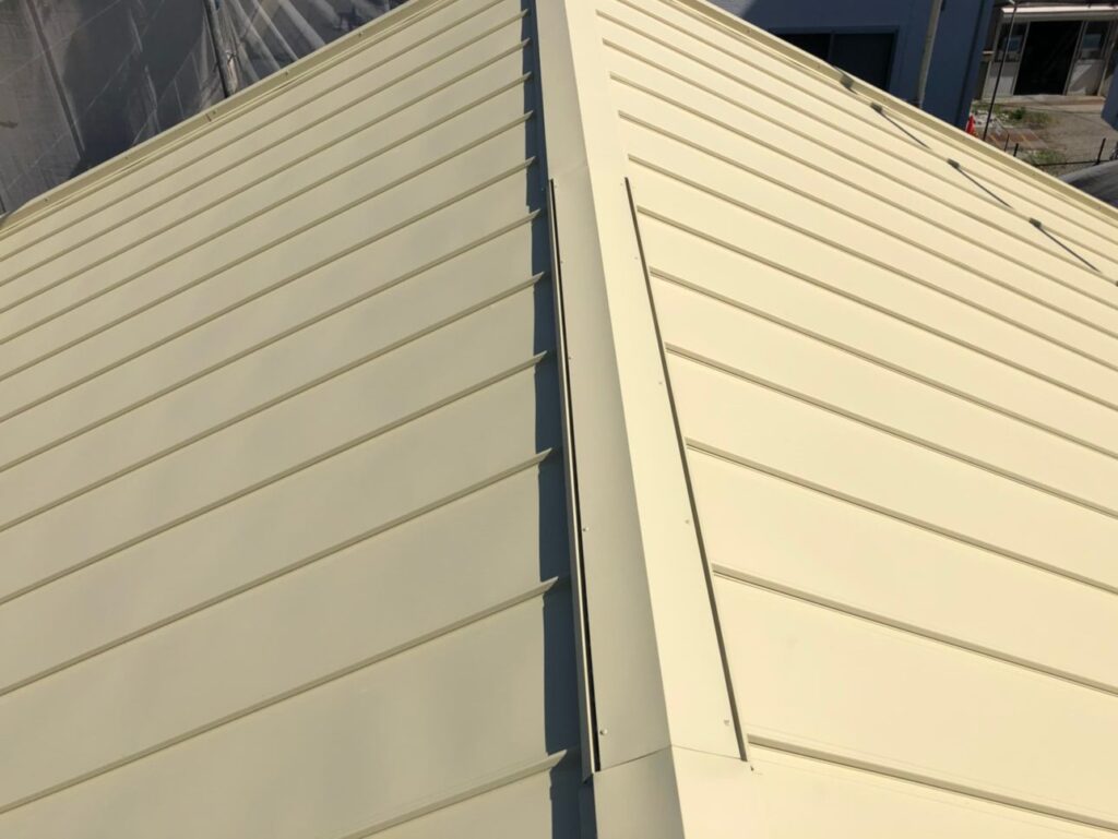 生野区　K様邸　屋根カバー　外壁塗装工事