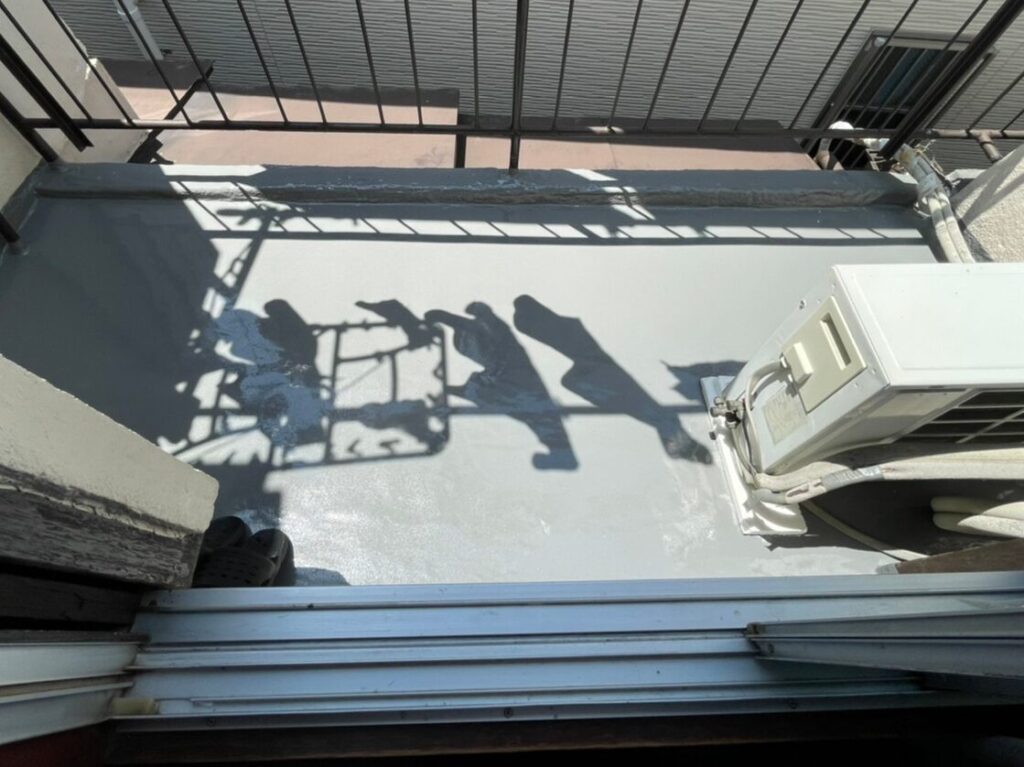 四條畷市　M様邸　ベランダ防水工事