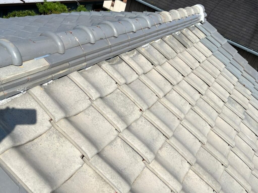 大和郡山市　石田様邸　棟積み直し工事