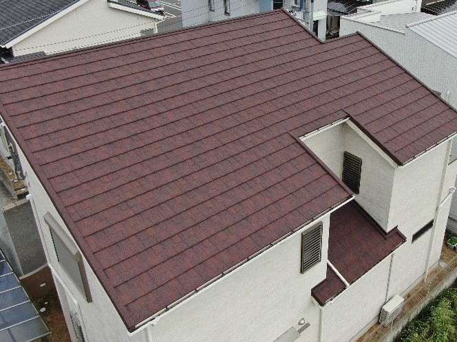 橿原市　Ｔ様邸　FSストーン　カバー工事