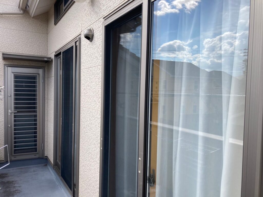 相楽郡精華町　O様邸　サッシ周り板金工事