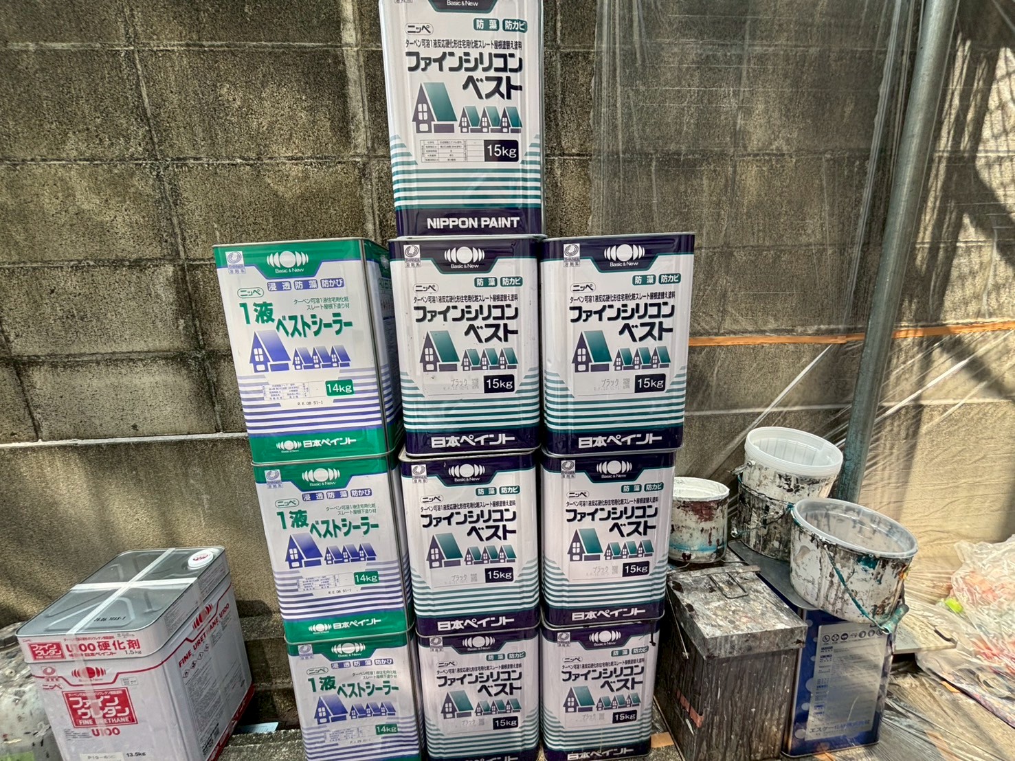 使用材料