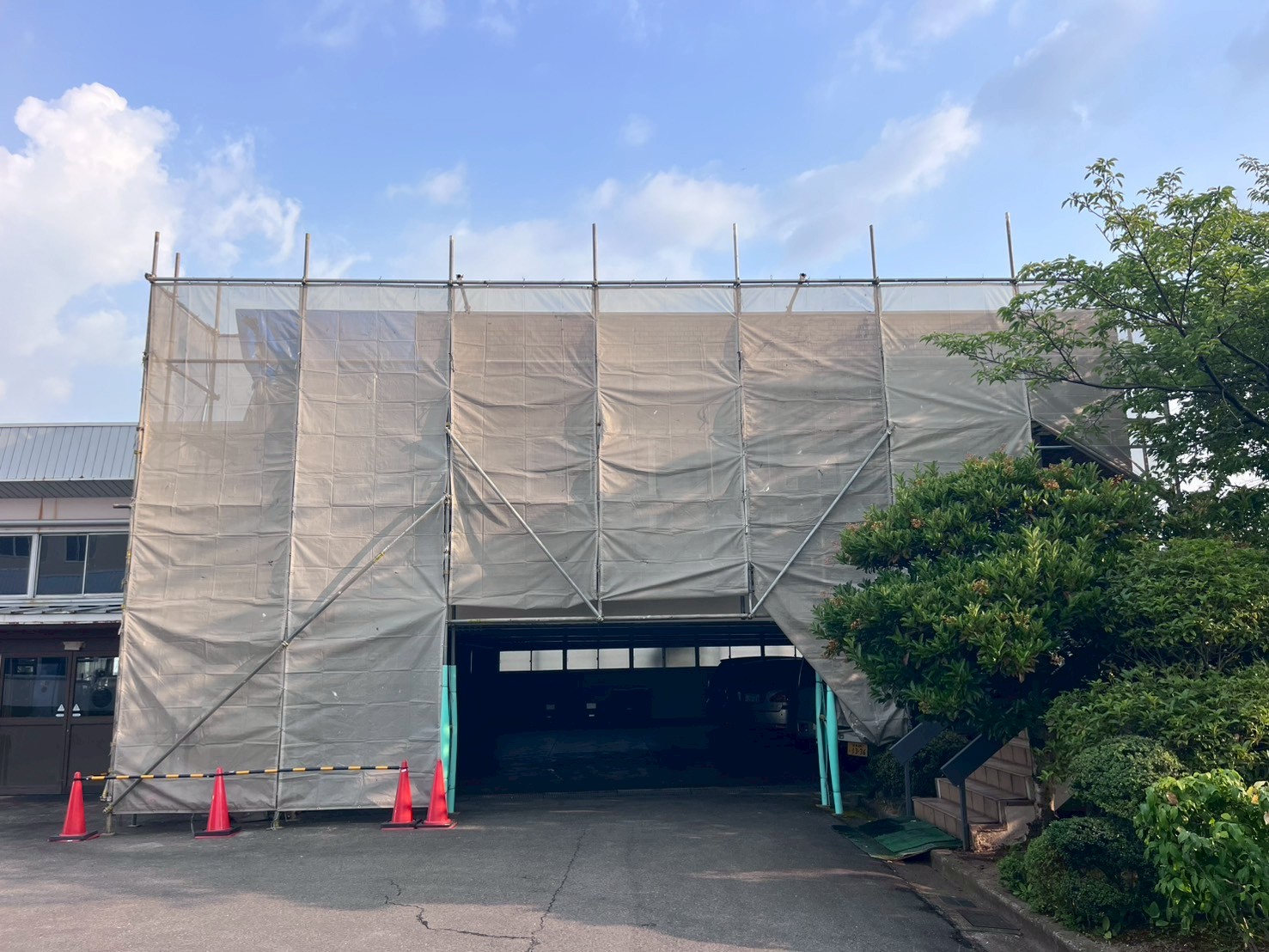 足場工事