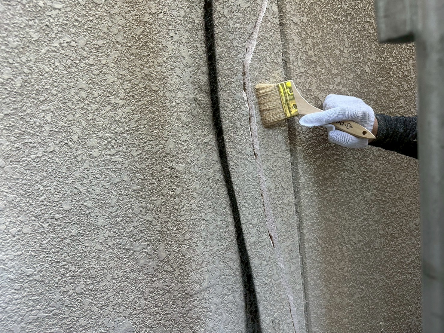 下地補修工事（ALC面）