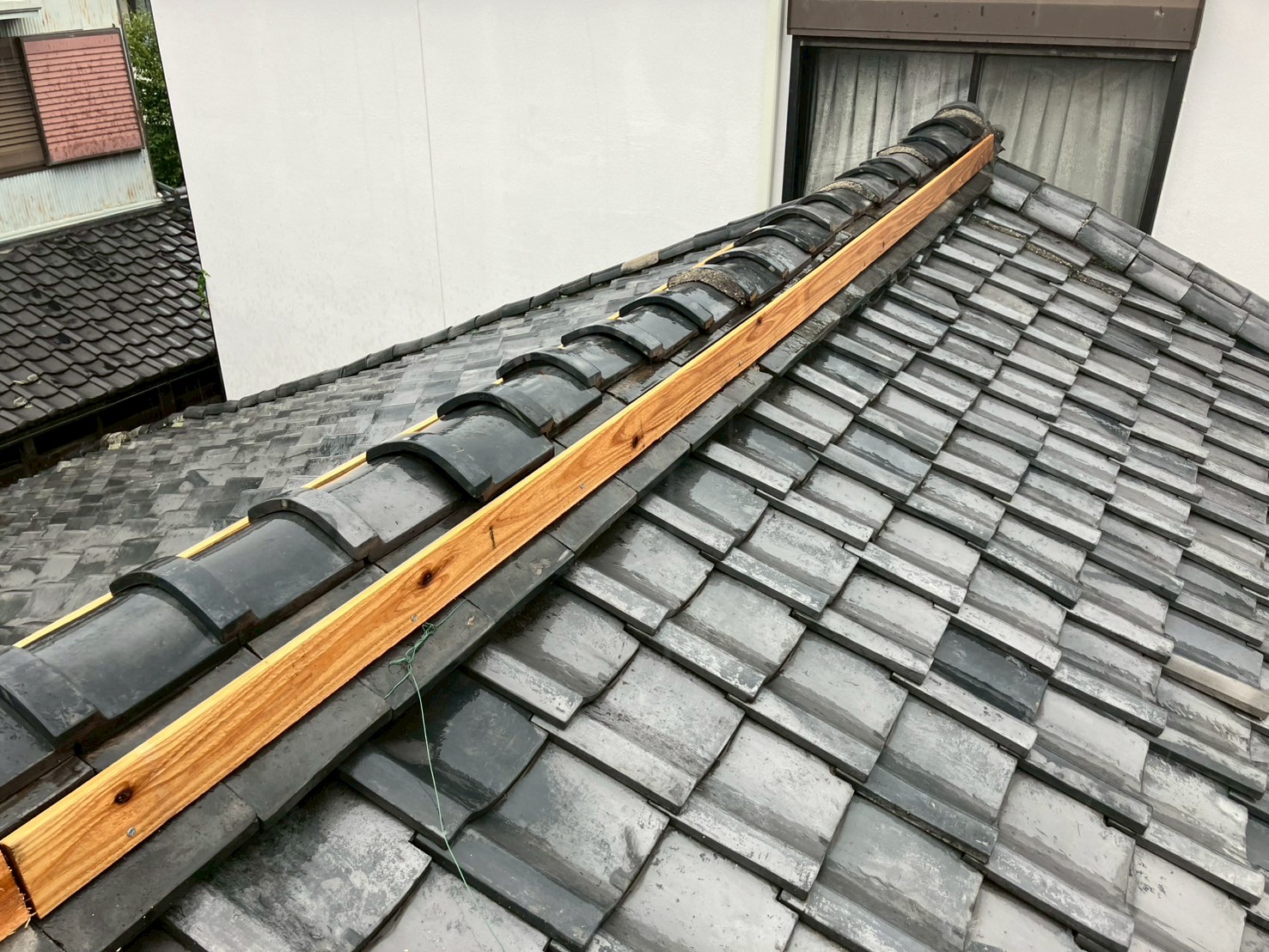 棟板金取り付け工事