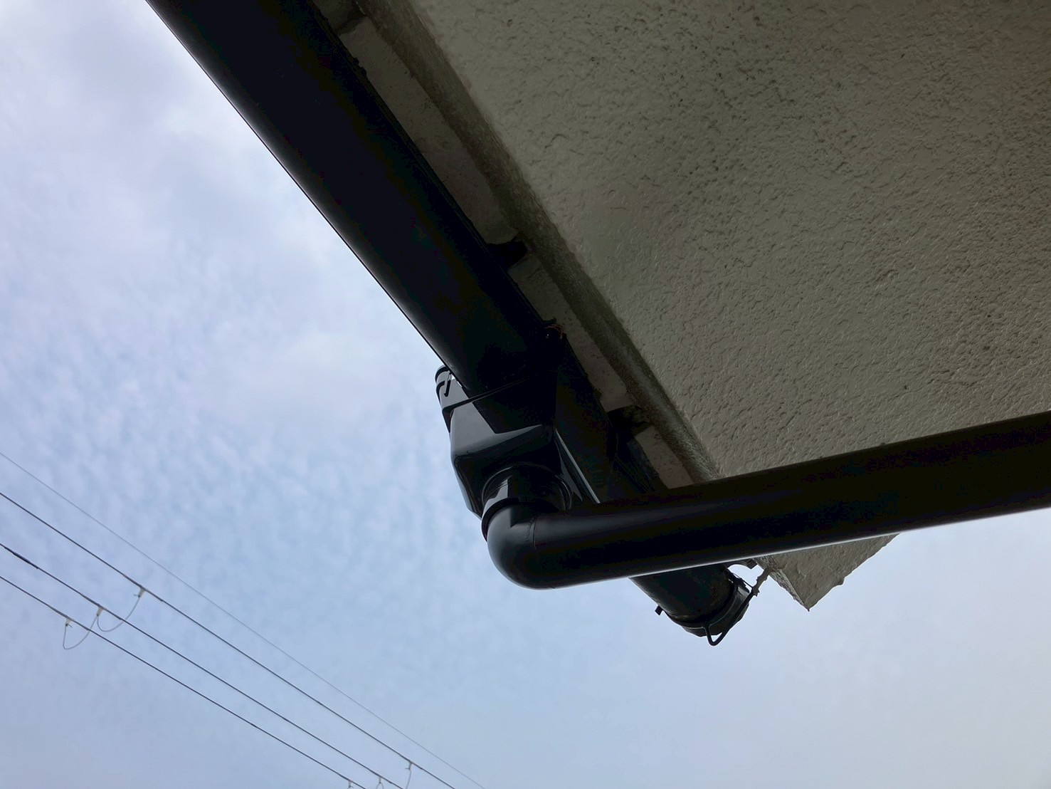 雨とい修理工事