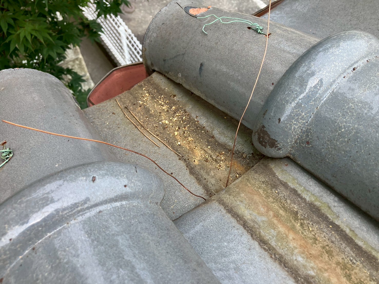 雨とい修理工事