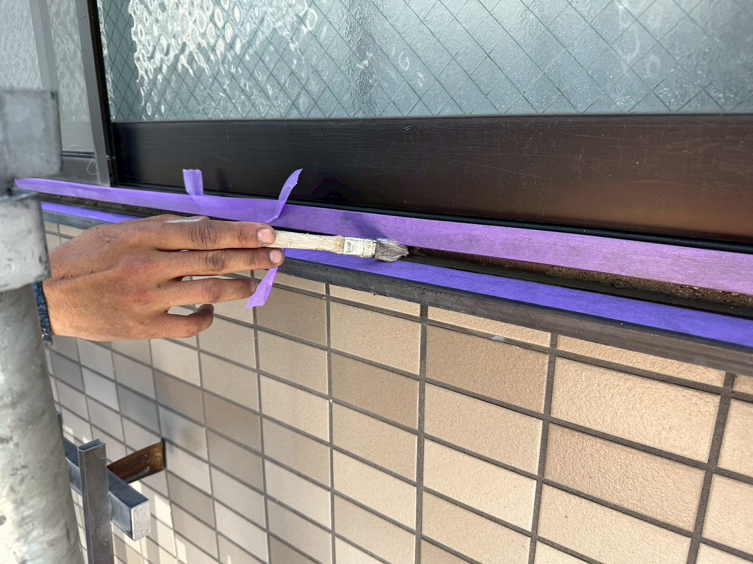 シーリング工事（タイル面）