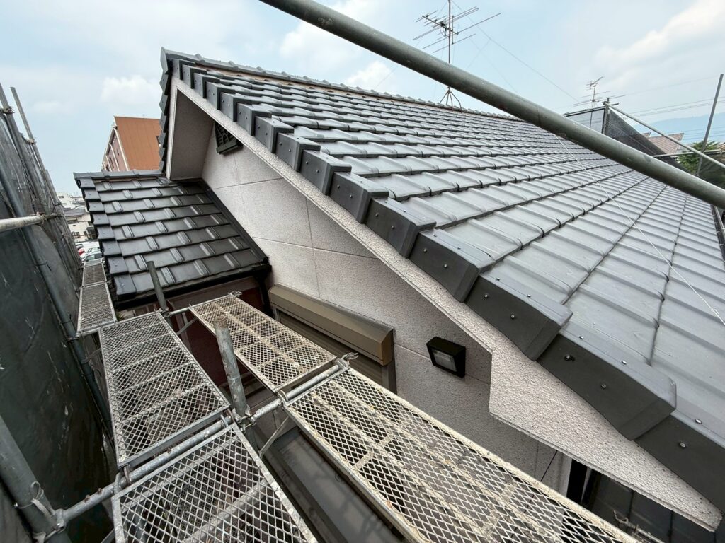 R7.6/30~7/7　奈良市　Y様邸　屋根、樋修理工事