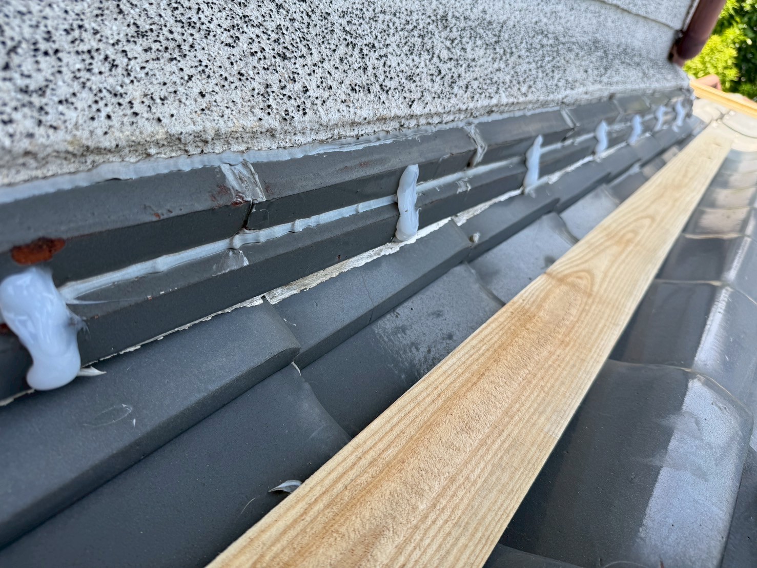 壁際板金カバー工事