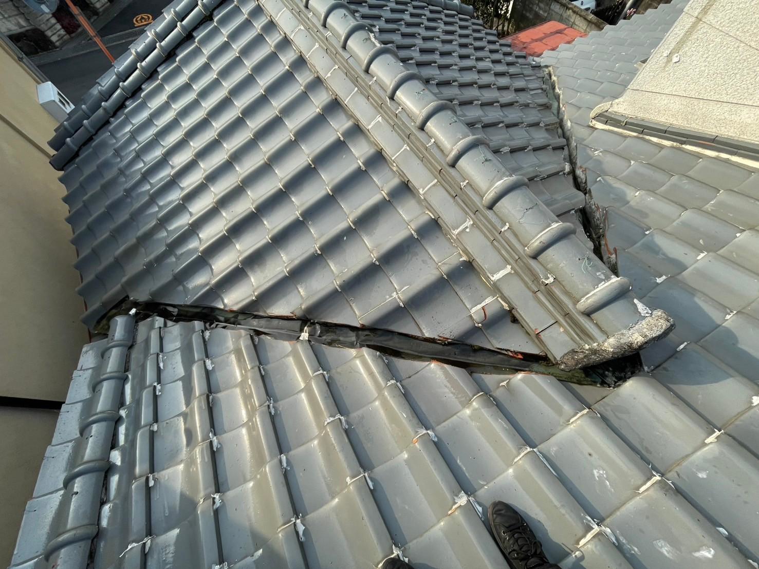 R7.7/7～7/10　田原本町　I様　雨漏り修理工事