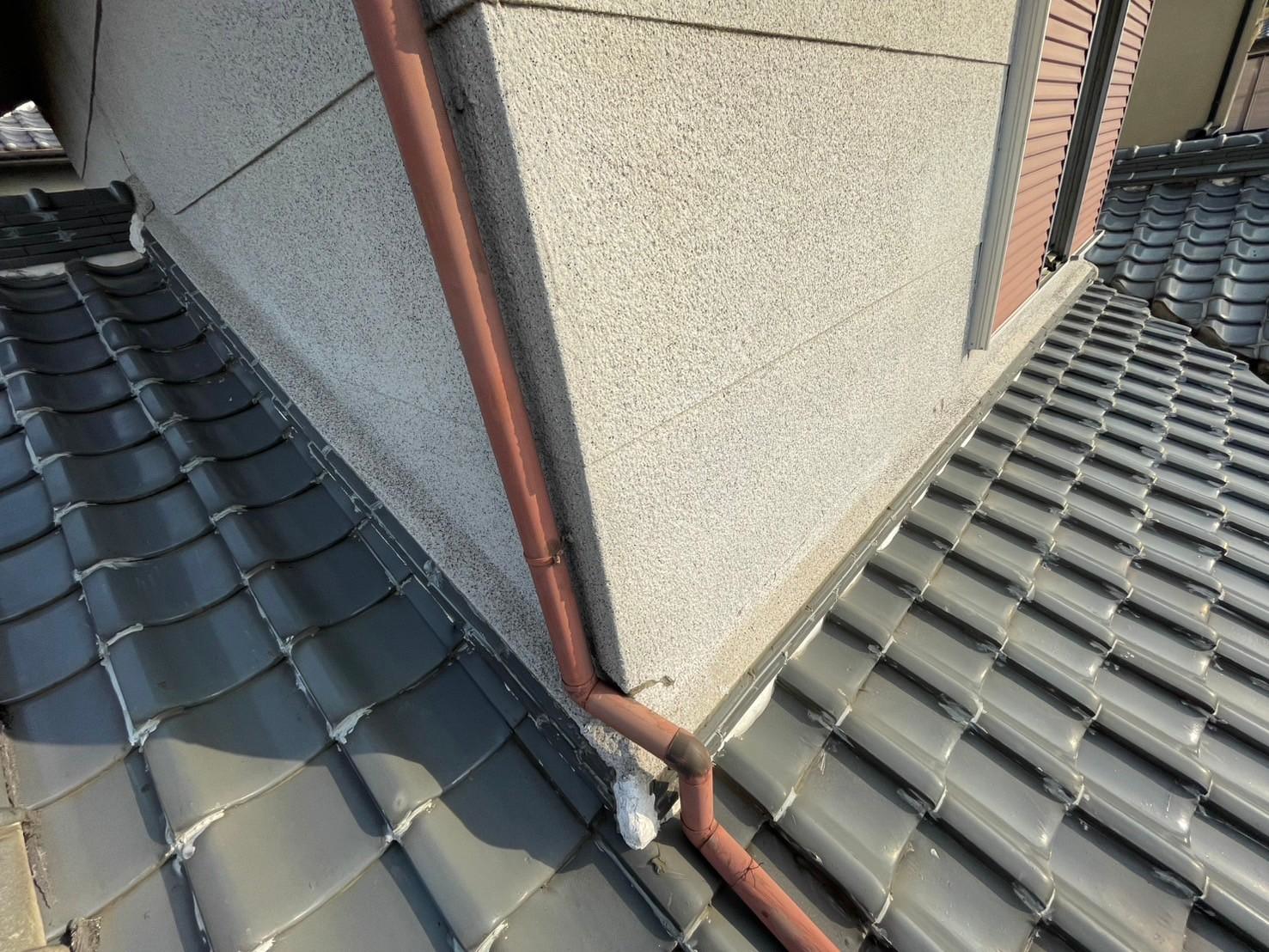 壁際板金カバー工事