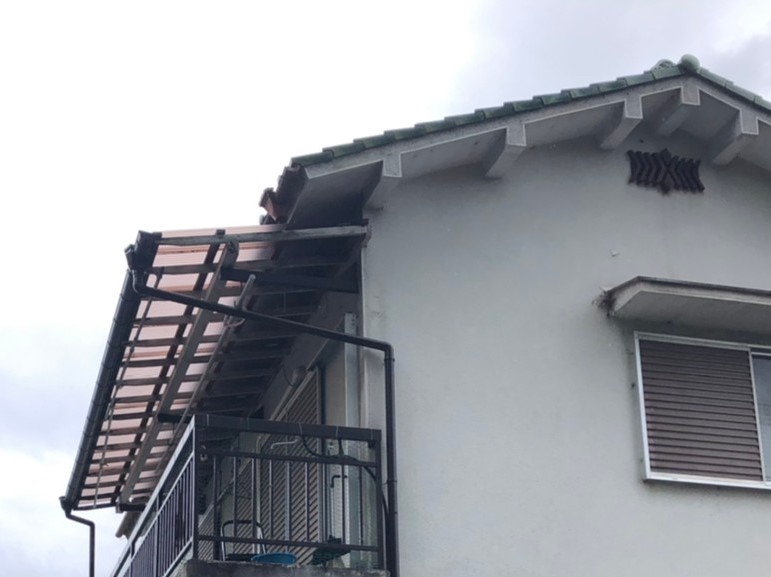 桜井市　K様邸　雨とい工事