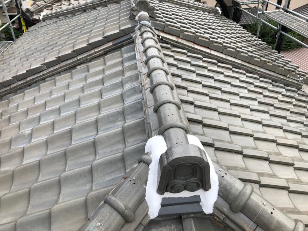 松原市　K様邸　台風被害修理工事