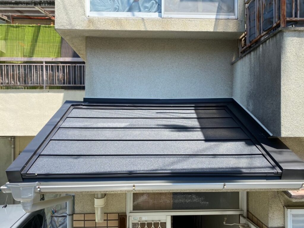 葛城市　M様邸　樋・ポリカ・屋根工事