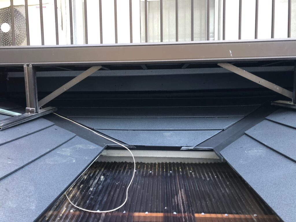 大東市　梅村様邸　裏側下屋改修工事