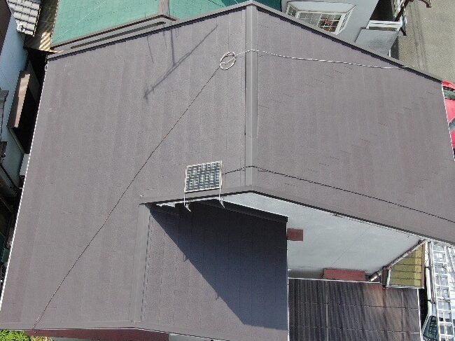 大和高田市　H様邸　屋根改修工事：カバー工法　シルキーG2