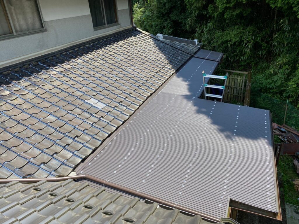 朝来市　T様邸　雨漏り修理工事