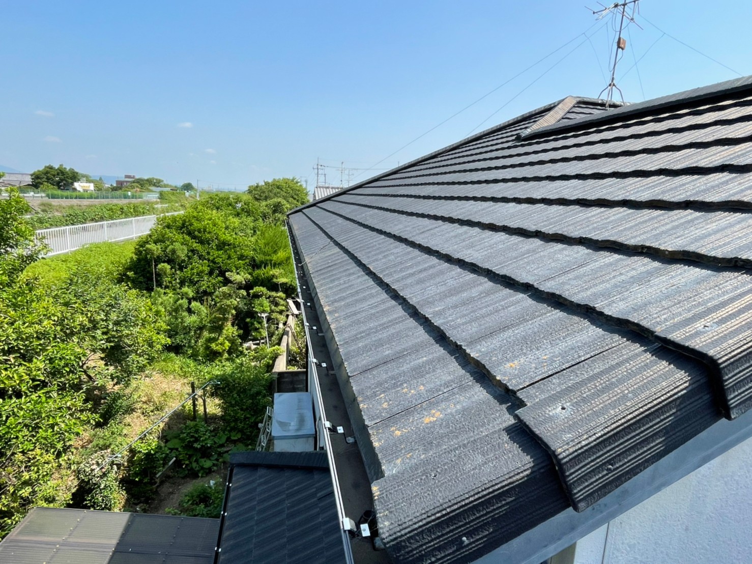 橿原市　M様邸　雨とい銅線括り直し工事
