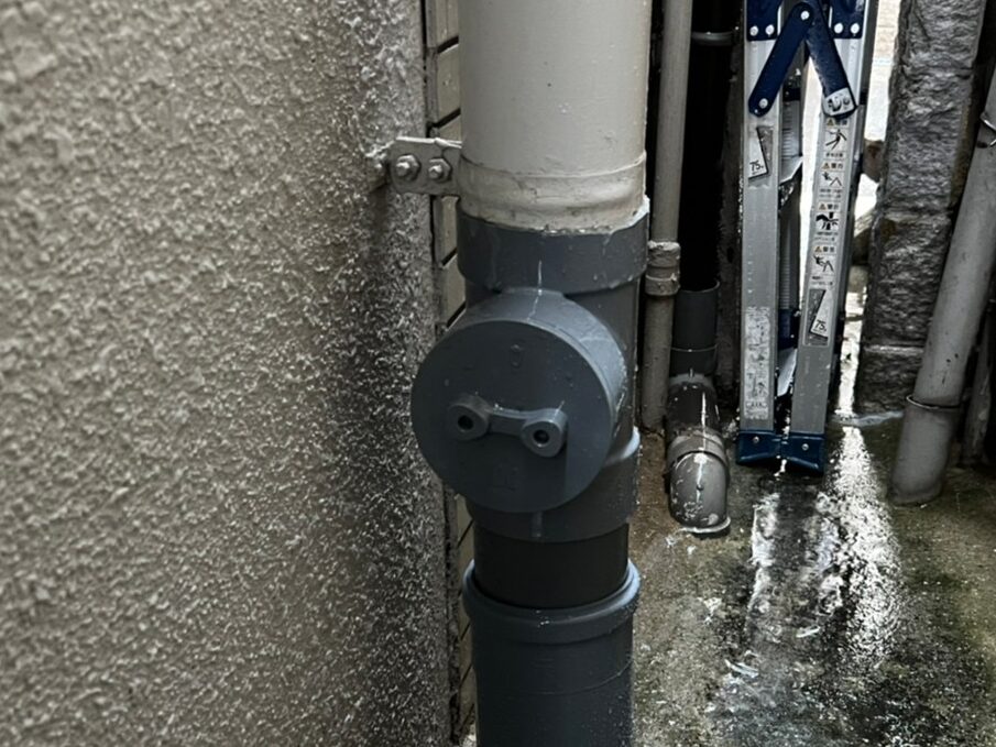 西成区　M様邸　排水配管工事
