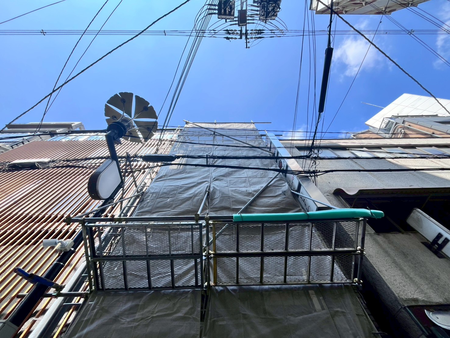 足場工事